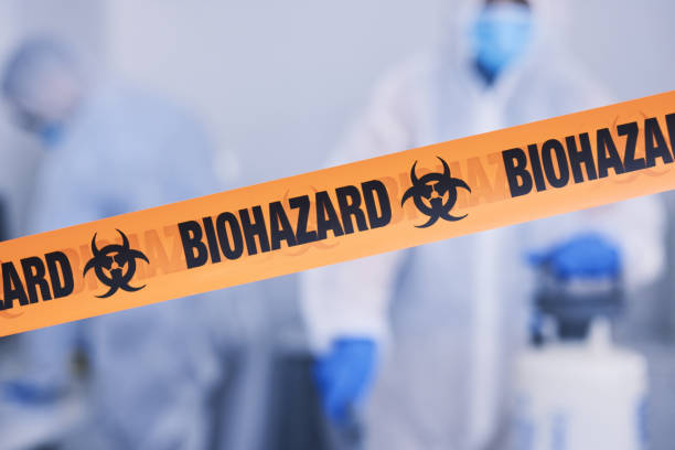 Professional Biohazard technician working in Hyde Park, MA